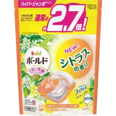 보르도(보루도) 젤볼 4in1 감귤류 and 버베나 썰매 하이퍼 점보 30 개 [농축 액체 세제]