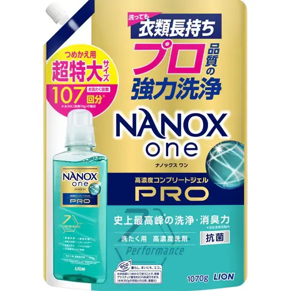 NANOX one Pro 리필 용 초특대 1070g [액체 세제]
