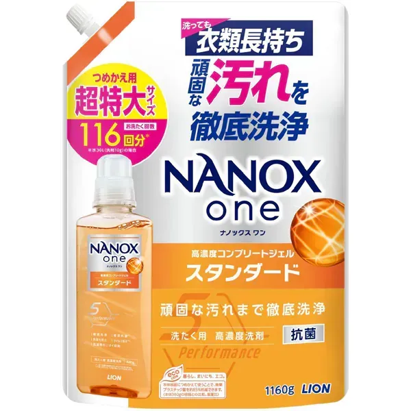 NANOX one 스탠다드 리필 용 초특대 1160g [액체 세제]