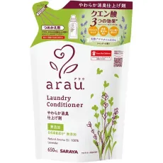 아라우. arau. arau.(아라우) 세탁용 린스 천연 허브의 향기 리필 650ml [액체 세제]