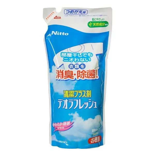 니톰즈 Nitto 데올라 프레시 액체 리필 덕용 540ml [액체 세제]
