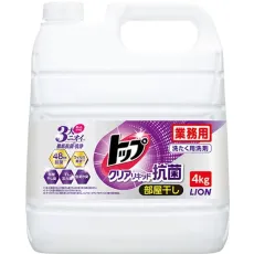톱 클리어 리퀴드 항균 4kg [액체 세제]