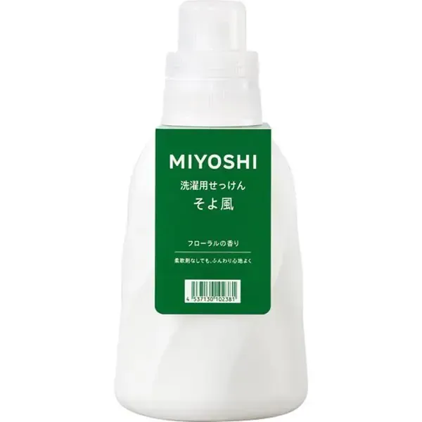미요시 비누 액체 비누 소요 바람 본체 1100ml [액체 세제]