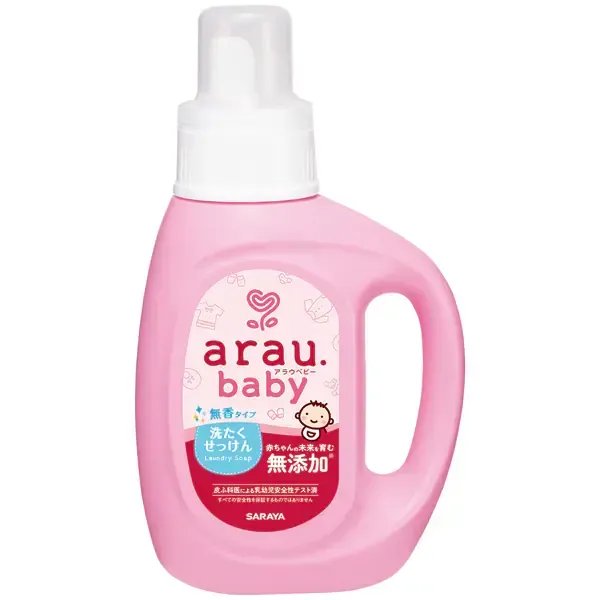 아라우. arau. arau.baby(아라우 베이비) 씻고 싶은 비누 무향 타입 본체 800ml [액체 세제]