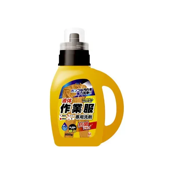 세탁 클럽 액체 작업복 전용 세제 항균 플러스 본체 800g [액체 세제]