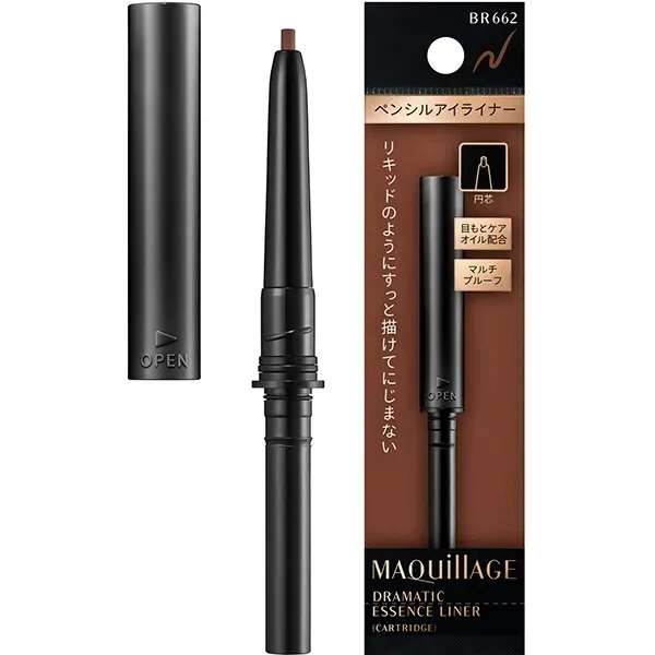 시세이도 MAQuillAGE 마끼아쥬 드라마틱 에센스 라이너 BR662 내츄럴 브라운 (카트리지) [아이라이너]