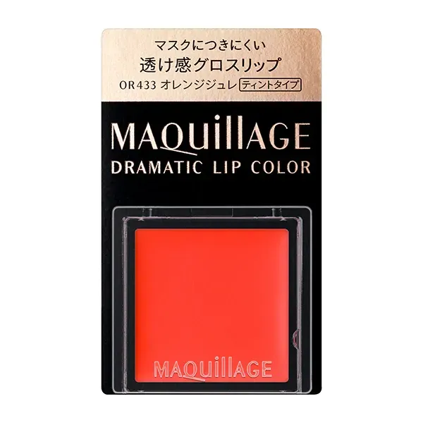 시세이도 마끼아쥬 MAQuillAGE  드라마틱 립 컬러 (글로시) OR433 오렌지 줄레