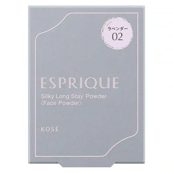 코세이 KOSE 에스프리크 ESPRIQUE 에스프리크 실키 롱 스테이 파우더 02 라벤더