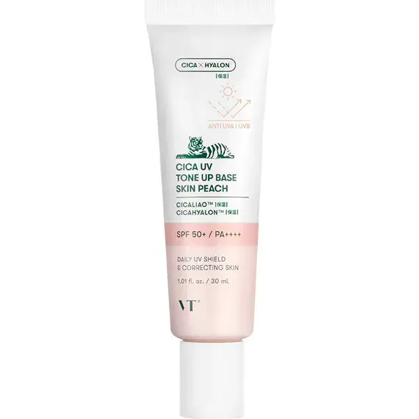 부티 코스메틱스 VT COSMETIC CICA UV 톤 업베이스 스킨 피치 [화장 기초]