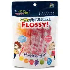 UFC 서플라이 어린이 치실 FLOSSY 봉투 입 60개입 [치실]