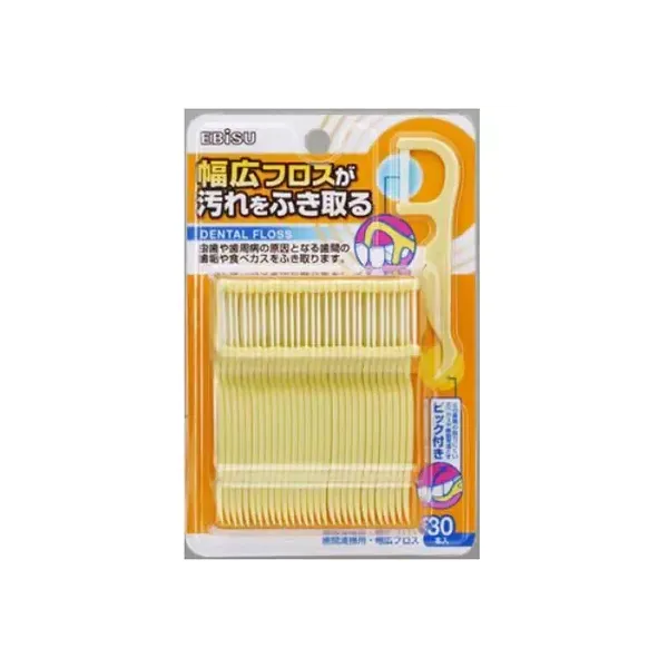 에비스 EBiSU 폭넓은 치실 30개입 [치실]