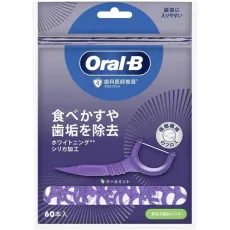 브라운 BRAUN 오랄 B 플로스 픽 화이트닝 60개입 [치실]