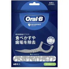 브라운 BRAUN 오랄 B 플로스 픽 딥 클린 60 개입 [치실]