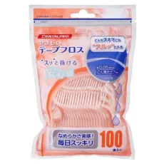 덴탈 프로 덴탈 프로 부드러운 테이프 치실 100 개들이