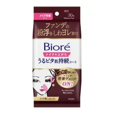 바이올레 Biore 메이크업 수정용 페이셜 시트, 30 장
