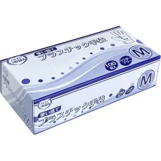 카미 쇼지 엘모어의 가장 일회용 플라스틱 장갑 m 100 조각