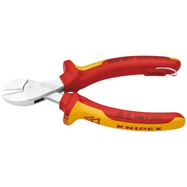 Knipex 7306-160TBK [단열 콤팩트 니퍼, 가을 예방 (BK)]