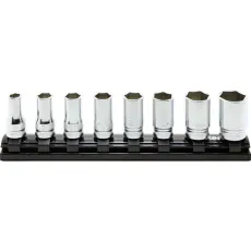 KO-KEN RS3300XZ12 [9.5mm 플러그인 Z-EAL Semi-Deep Socket Rail 세트 12]
