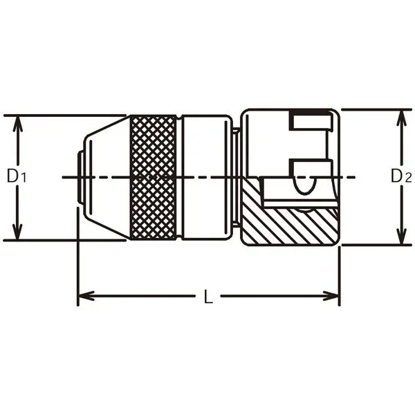 Koken 4131A-3 [1/2 인치 조절 식 탭 홀더 M10-M20]