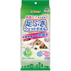 어스 애완동물 발걸음 젖은 수건 50장입