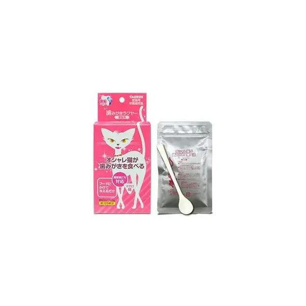 토러스 칫솔질 라쿠야 [애고양이용 분말 타입 25g]