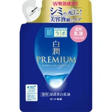 로트 제약 ROHTO 하다라보 백윤 프리미엄 약용 침투 미백 유액 리필 140ml
