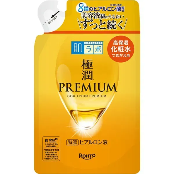 로트 제약 ROHTO 하다라보 극윤 프리미엄 히알루 론액 리필 170mL