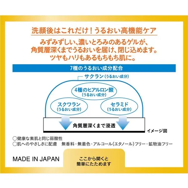 로트 제약 ROHTO 하다라보 극윤 퍼펙트 겔 100g [올인원 겔]