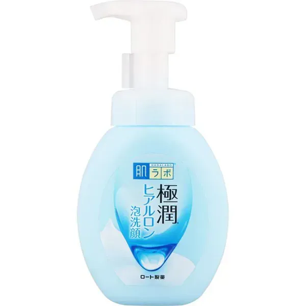 로트 제약 ROHTO 하다라보 극윤 히알루론 거품 세안 160ml