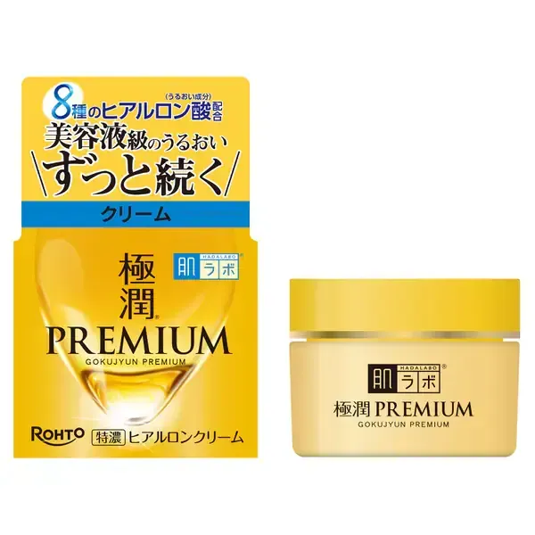 로트 제약 ROHTO 하다라보 극윤 프리미엄 히알루론 크림 50g