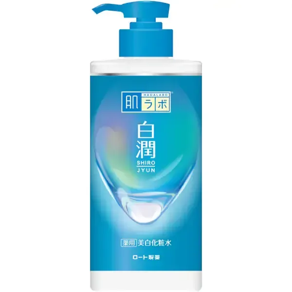 로트 제약 ROHTO 하다라보 백윤약용 미백 화장수 대용량 펌프 400ml