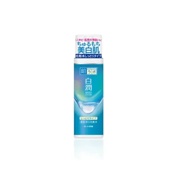 로트 제약 ROHTO 하다라보 백윤약용 미백 화장수 촉촉한 타입 본체 [170mL]