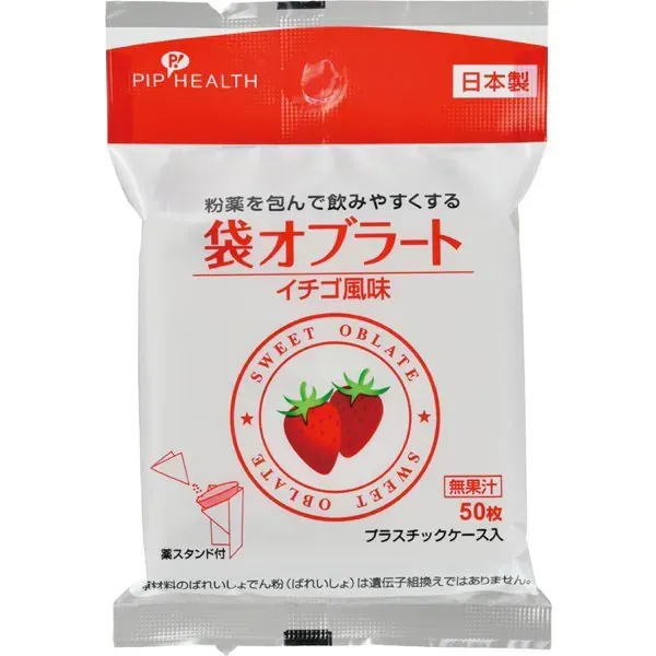 PIP 오블라토 딸기 맛 50장