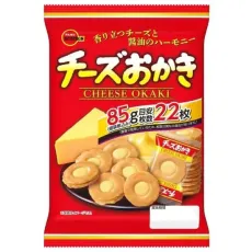 부르본 치즈 오카키 85g(개장지 포함)