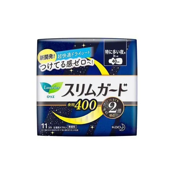 로리에 슬림 가드 밤용 400 특히 많은 밤용 날개 달린 40cm 11 개