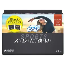 유니 매력 소피소피 SPORTS 260 날개 없음 24장 [생리대]