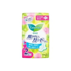 로리에로리에 피부 예쁜 가드 보통의 일용 날개 20.5cm 20개입×2 팩 [생리대]