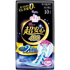 생리대 엘리스 아침까지 초안심 400(특히 걱정인 밤용) 날개 달기 40cm 10장 [생리용 냅킨]