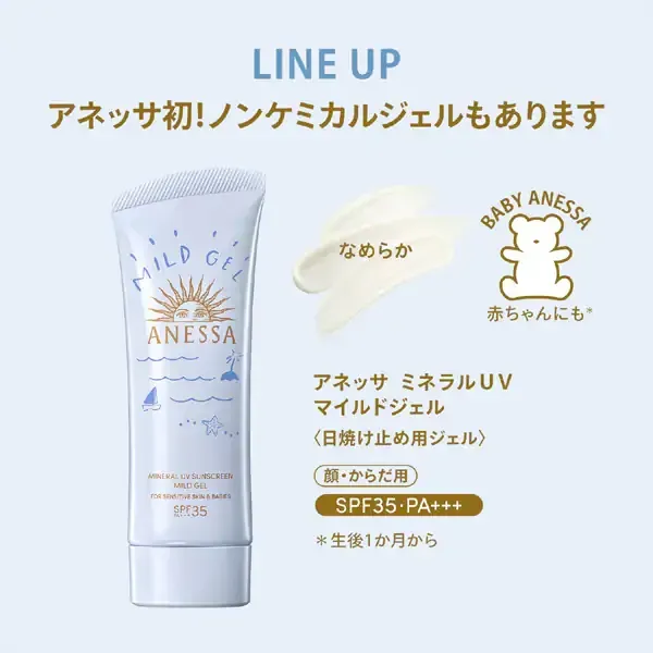시세이도 SHISEIDO 아네사 ANESSA 아네사 퍼펙트 UV 마일드 밀크 NA 60ml SPF50+/PA++++ [선스크린 얼굴·몸용]