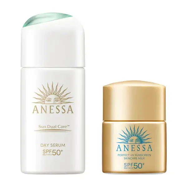 시세이도 SHISEIDO 아네사 ANESSA 한정 아네사 데이 세럼 N 트라이얼 세트 a [자외선 차단제]