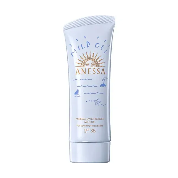 시세이도 SHISEIDO 아네사 ANESSA 아네사 미네랄 UV 마일드 젤 90g SPF35/PA+++ [선스크린 얼굴 몸용]