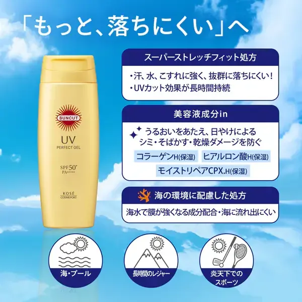 선컷 SUNCUT 선컷 R 퍼펙트 UV 젤 SPF50+/PA++++ 120g [썬크림 얼굴·몸용]