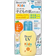 Biore 비오레 UV 키즈 퓨어 밀크 70ml [자외선 차단제 얼굴 · 몸 용]