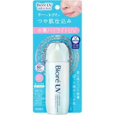 Biore 비오레 UV 아쿠아리치 아쿠아 하이라이트 로션 70ml SPF50+ PA++++ [썬크림 얼굴·몸용]