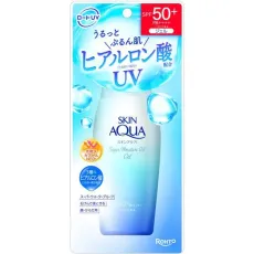 SKIN AQUA 스킨 아쿠아 슈퍼 모이스처 UV 젤 병 110g SPF 50+/PA+++ 3종 히알루론산 슈퍼 워터 프루프 전신용 [썬크림 얼굴·몸용]