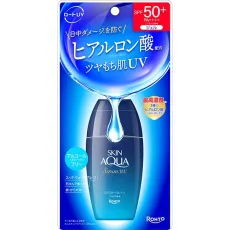 SKIN AQUA 스킨 아쿠아 히알루론 세럼 UV 70g SPF50 +/PA+++ + 3종 히알루론산 최고 농도 배합 에탄올 프리 수감 UV [썬크림 얼굴·몸용]
