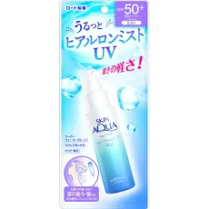 SKIN AQUA 스킨 아쿠아 슈퍼 모이스처 UV 미스트 60ml SPF50+/PA+++ 젖산 발효 히알루론산 푹신 촉촉한 미스트
