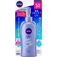 NIVEA 니베아 UV 워터 젤 펌프 140g SPF50 PA+++ [썬크림 얼굴·몸용]