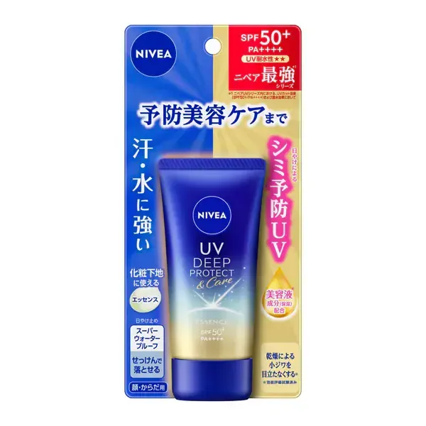 NIVEA 니베아 UV 딥 프로텍트n 케어 에센스 50g SPF50+ PA+++++ [썬크림 얼굴·몸용]