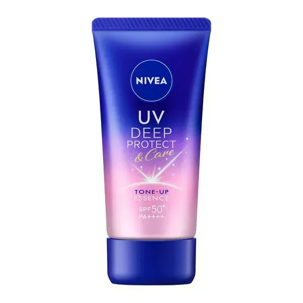 NIVEA 니베아 UV 딥 프로텍트 n 케어 톤 업 에센스 50g SPF50+ PA+++ + [썬크림 얼굴·몸용]